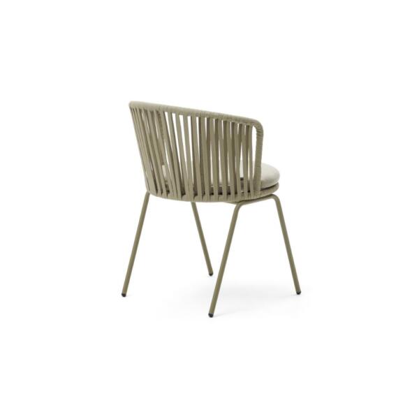 Saconca Chair - Green Beige - Back